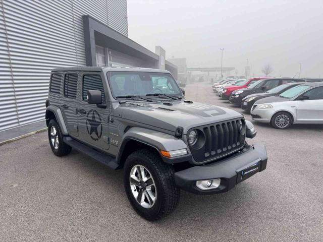 JEEP Wrangler Unlimited 2.2 Mjt II 4X4 4WD Sahara GANCIO TRAINO