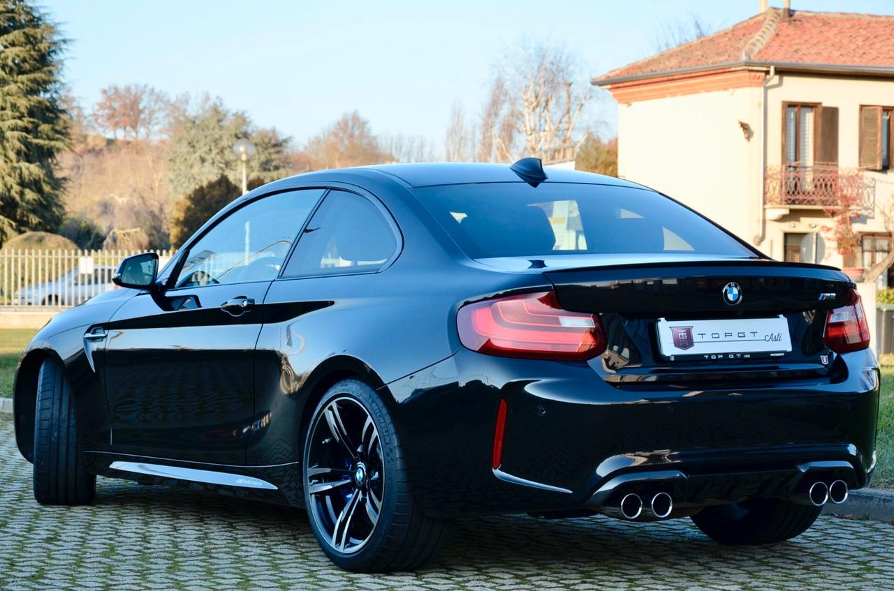 BMW M2 COUPE 3.0 DKG 370cv, ECCELLENTI CONDIZIONI, UFF ITALIANA, TUTTI SERVICE UFF BMW, EURO 6B, SCARICO, HARMAN KARDON, PERMUTE