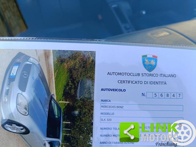 MERCEDES-BENZ SLK 320 ALLESTIMENTO DESIGNO ASI TARGA ORO