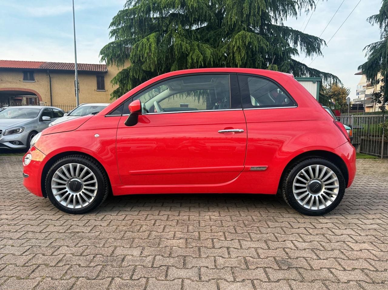 Fiat 500 1.2 Lounge AUTOMATICA TETTO PANORAMICO APRIBILE PELLE FRAU OK NEOPATENTATI