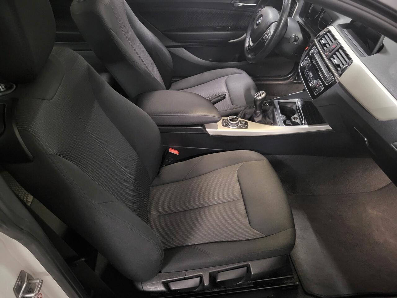 Bmw 218 218d Coupé Advantage PREZZO REALE!! UNICO PROPRIETARIO!!GARANZIA 12 MESI!!