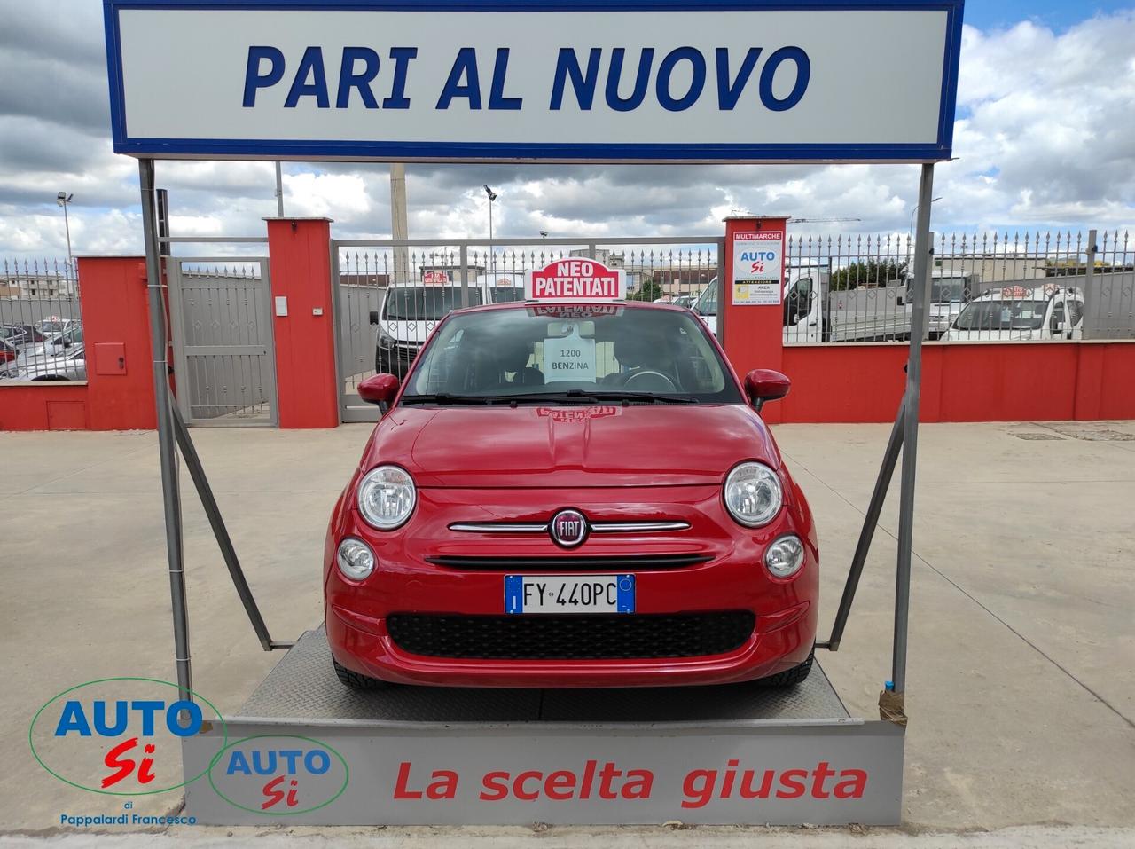 Fiat 500 1.2 Benzina - 69cv NEOPATENTATI