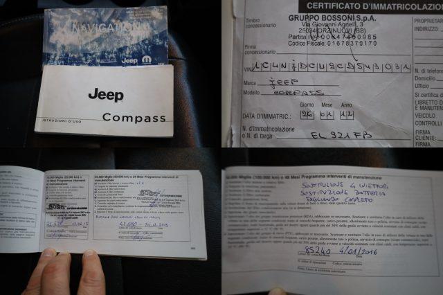 JEEP Compass 2.2 CRD Limited 4x4 Pelle Cruise Sedili RISCALDATI