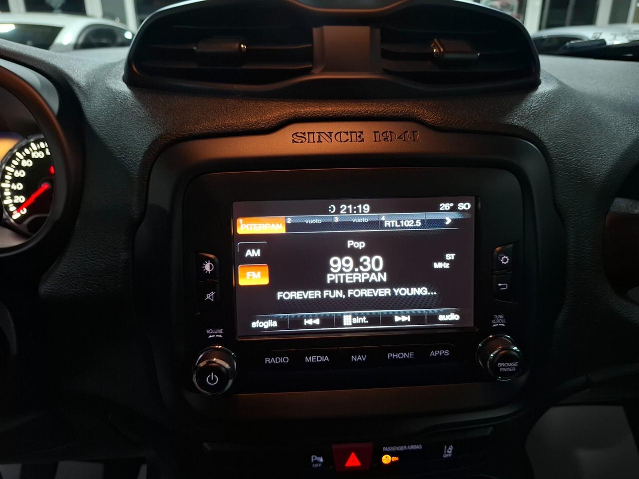 Jeep Renegade 1.6 Mjt Longitude Neopatentato