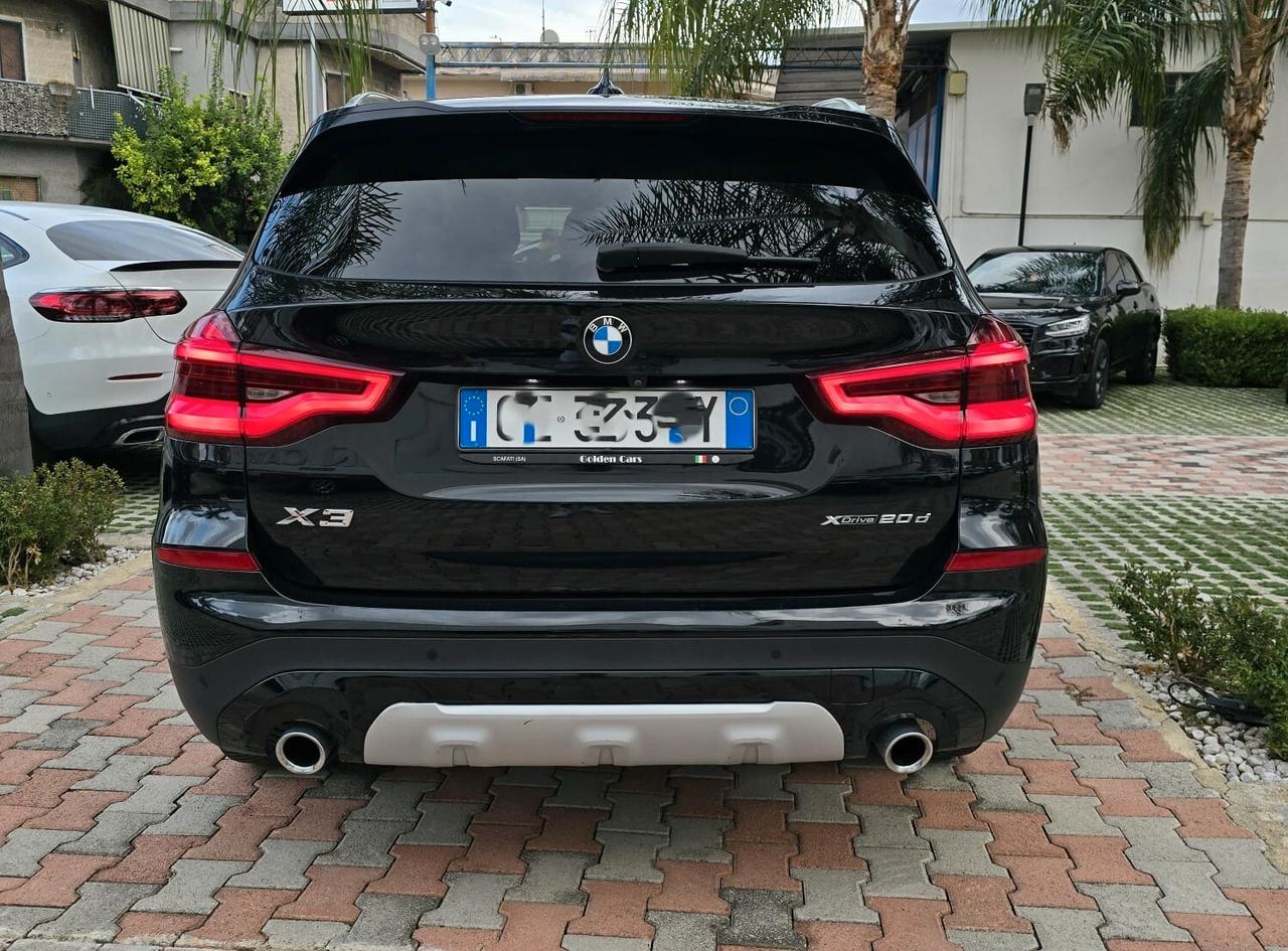 BMW X3 xdrive20d 190CV mhev 48V xLine auto Uff Italy USB