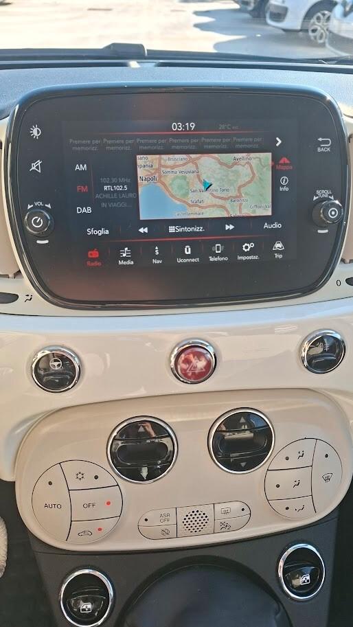 Fiat 500 1.2 Lounge tetto panoramico