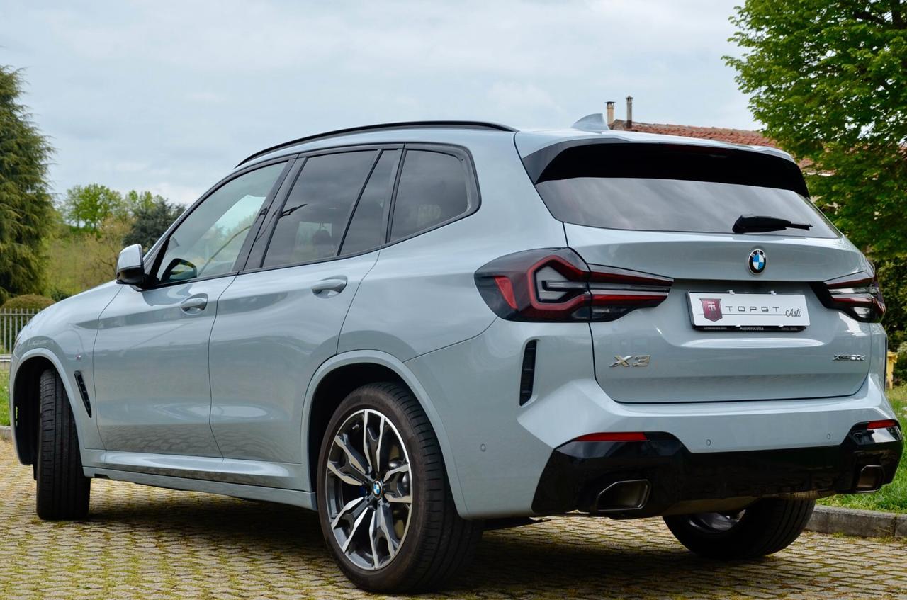 BMW X3 XDRIVE20d MHEV 48V MSPORT 190cv AUTO, IVA ESPOSTA, GARANZIA UFF BMW, UNCOPROP, UFF ITALIANA, 20", TETTO, PERMUTE