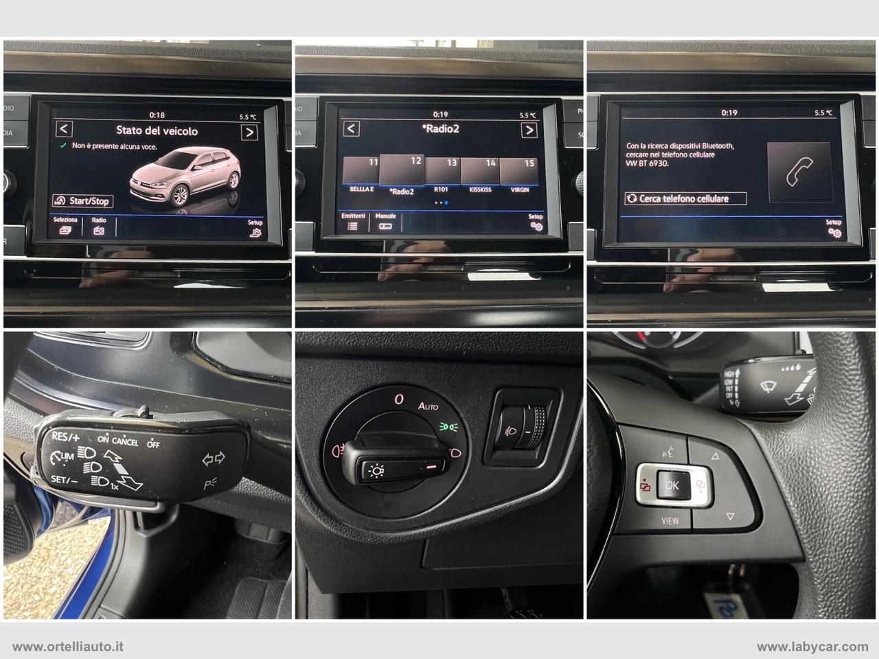 VOLKSWAGEN Polo 1.0 MPI 5p. Trendline BMT UNICO PROPRIETARIO