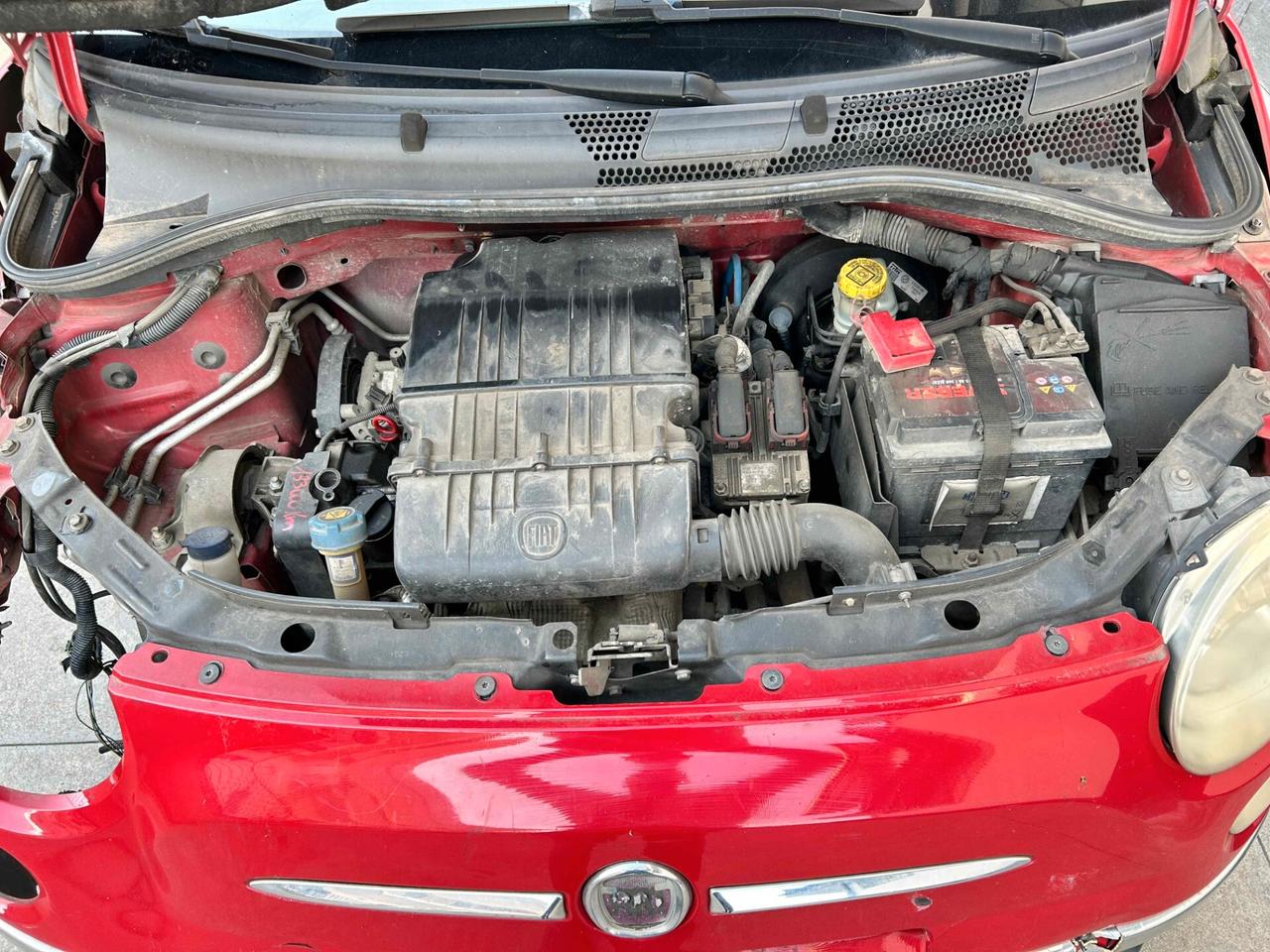 Fiat 500 1.2 Benzina - 2008 Incidentata