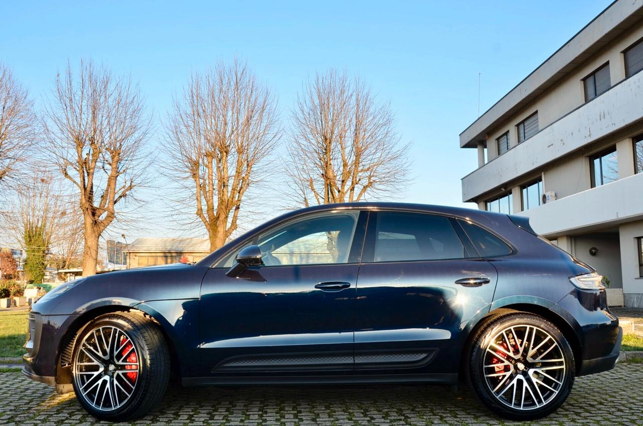 PORSCHE MACAN 2.9 S 380cv PDK, SERVICE UFF PORSCHE, SOSPENSIONI, HI-FI BOSE, SPORT CHRONO, FULL LED, 21", PERMUTE