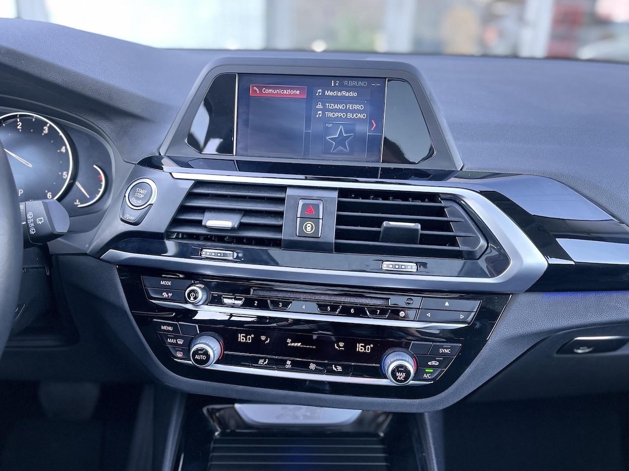 Bmw X3 2.0 Diesel 190CV E6 Automatica - 2018