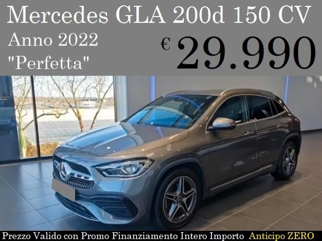Mercedes GLA 200d 150 CV "PERFETTISSIMA"