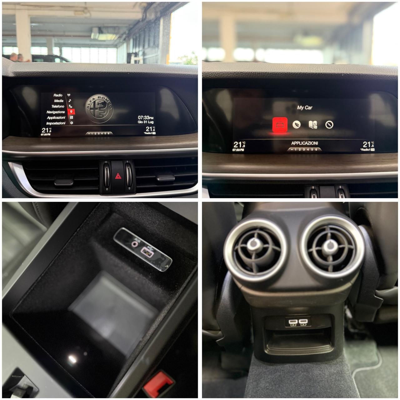 Alfa Romeo Stelvio 2.0 Turbo 280 CV AT8 Q4 First Edition 06/2017 EURO 6B