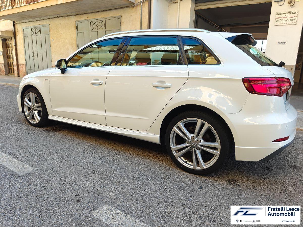 AUDI - A3 Sportback 30 1.6 tdi Admired S-line 116cv s-tronic (Conto vendita - Pronta Consegna)