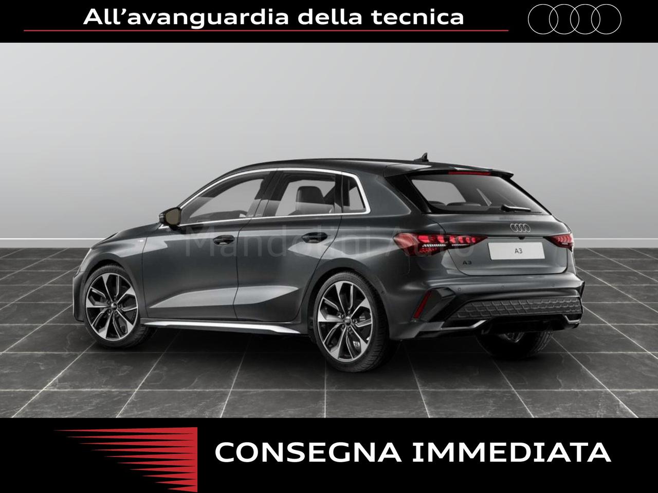 Audi A3 sportback 1.5 tfsi mhev 48v 150cv s line edition s tronic