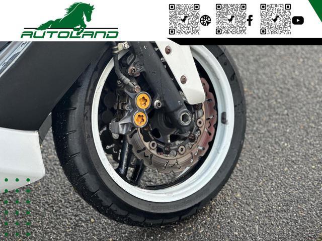 YAMAHA T-Max 500 WhiteMax*Scarico Akrapovic*SellaPelleBicolore