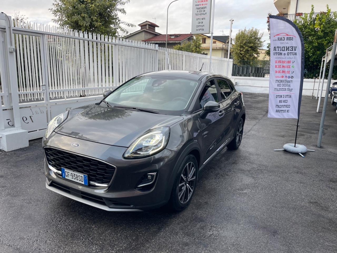 Ford Puma 1.0 EcoBoost Hybrid 125 CV S&S Titanium KM CERTIFICATI FORD!!!