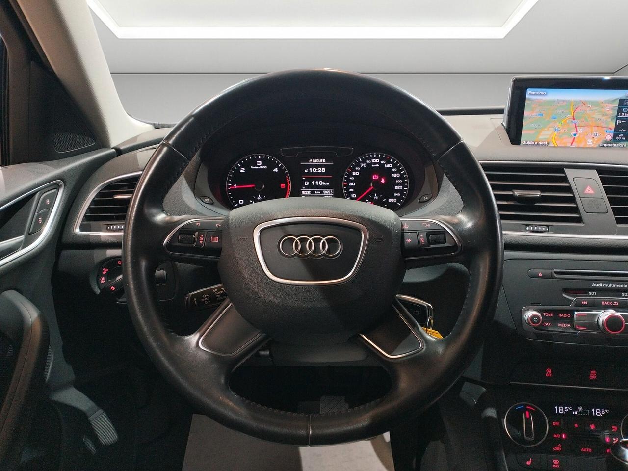 AUDI Q3 2.0 tdi quattro 150cv s-tronic * TAGLIANDI AUDI *