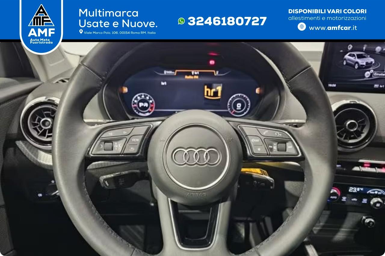 Audi Q2 35 TFSI Telecamera virtuale Riscaldatore ausiliario Sedili sportivi