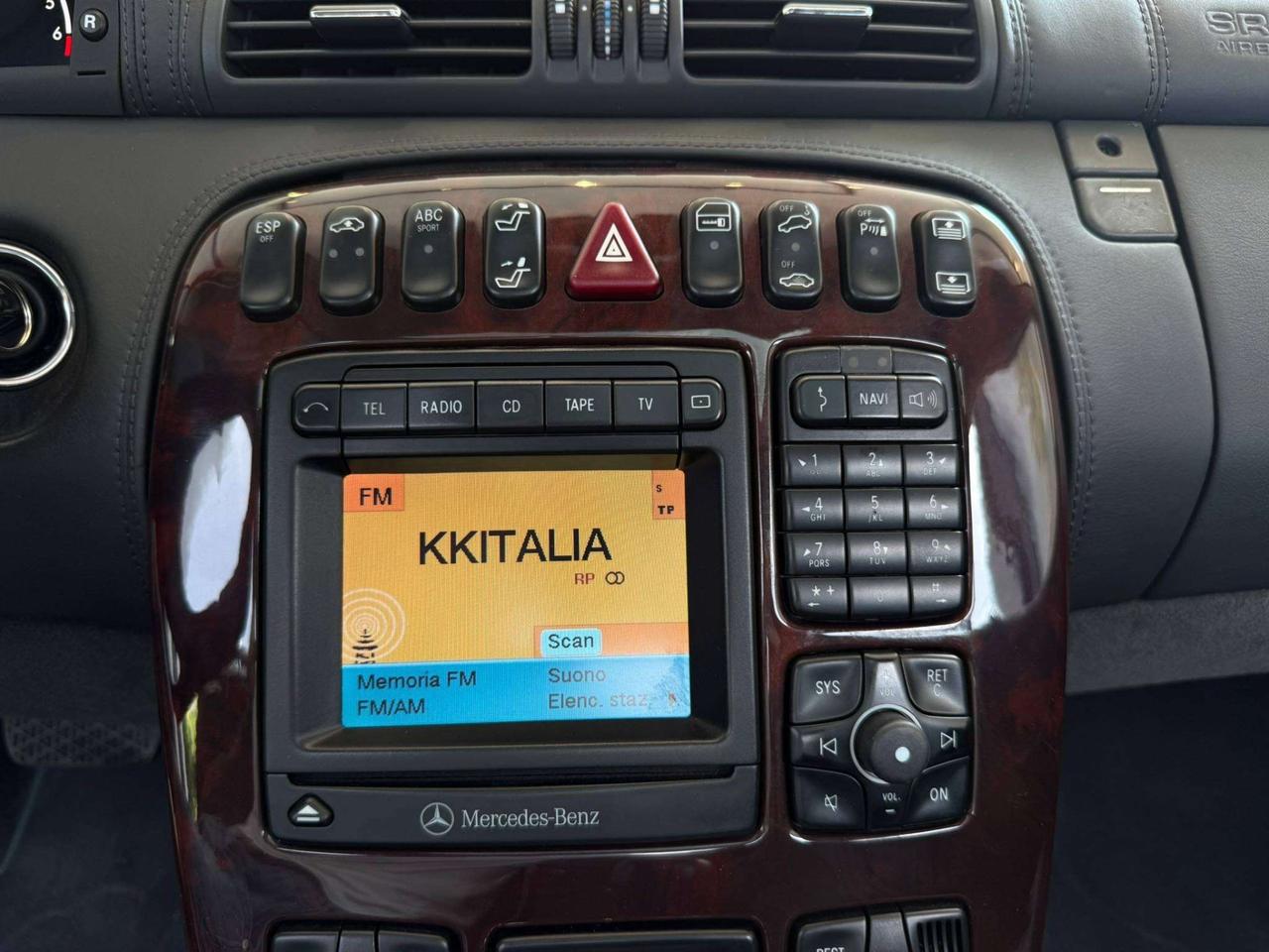 Mercedes-Benz CL 600 COUPE' V12 367 CV AUTOMATICA TETTO - TELEFONO - DA COLLEZIONE UNICA