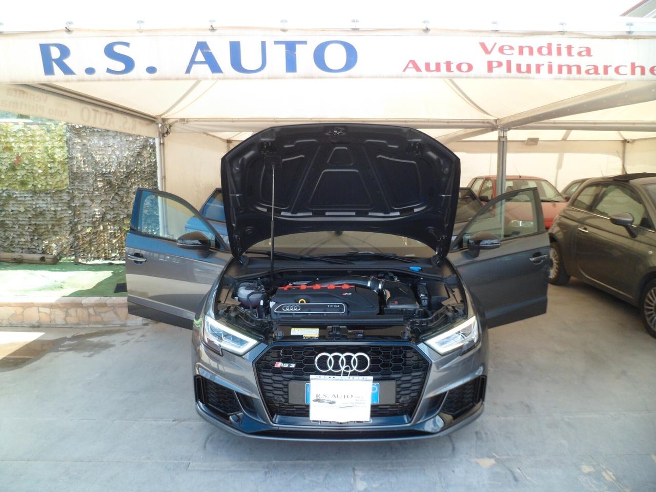 Audi RS3 2.5 Spb 400cv Virtual tetto sedili Rs 20