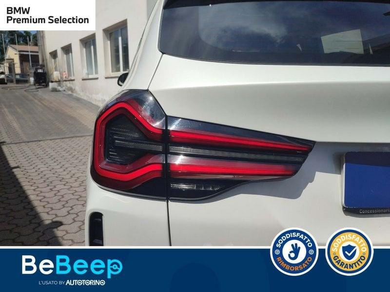 BMW X3 XDRIVE20D MHEV 48V MSPORT AUTO