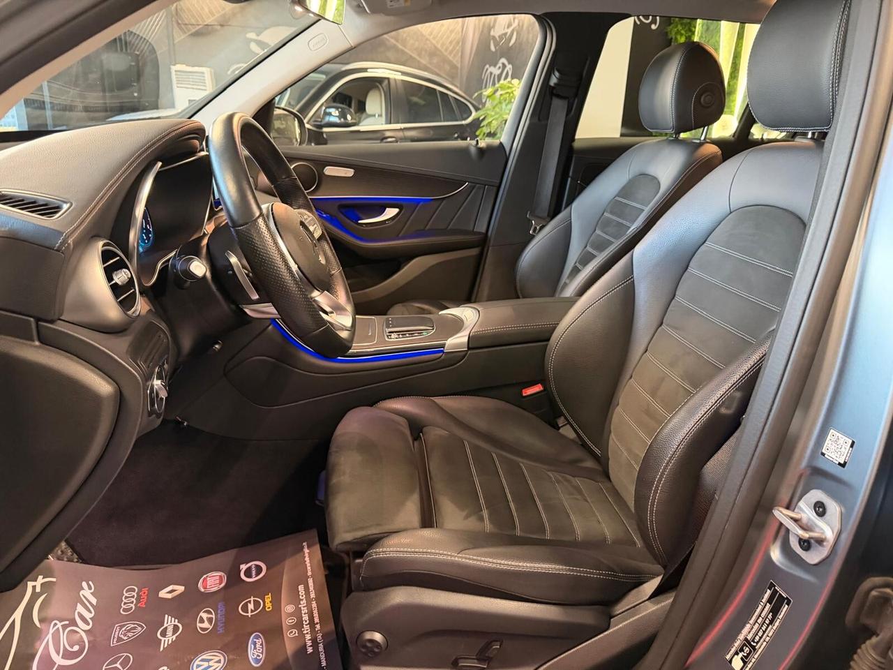 MERCEDES GLC 300D PREMIUM PLUS 4MATIC 2.0 245CV PELLE NAVI CAM ANNO 2021