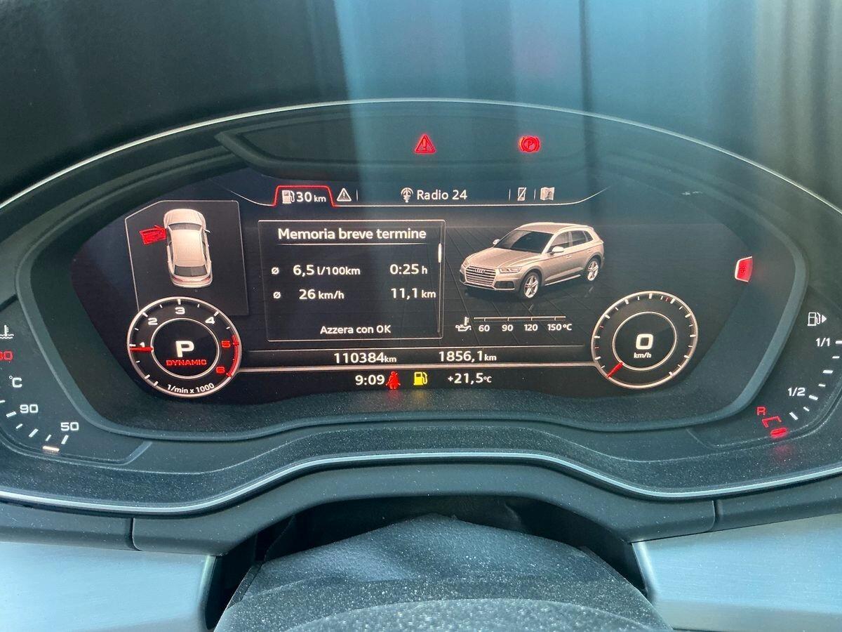 Audi Q5 40 2.0 TDI 190cv quattro S LINE 10/20 ITALIANA KM110.000 UFFICIALE ITALIANA