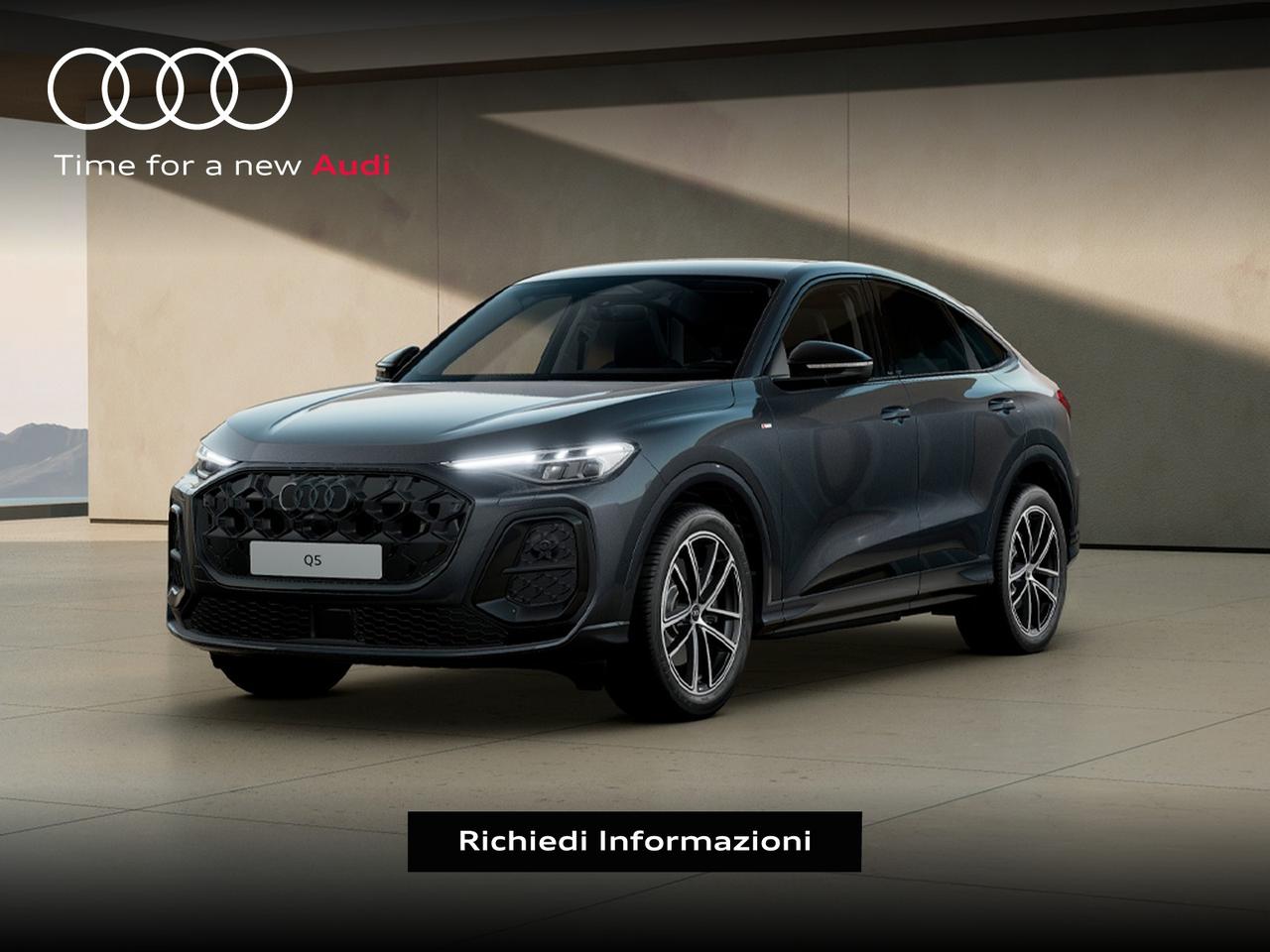 Audi Q5 sportback 2.0 tdi mhev+ s line edition quattro 204cv s-tronic