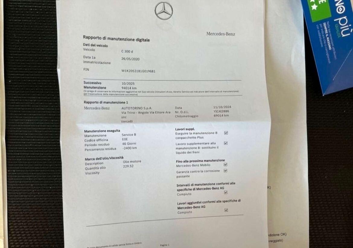 Mercedes-benz C 300 d COUPE