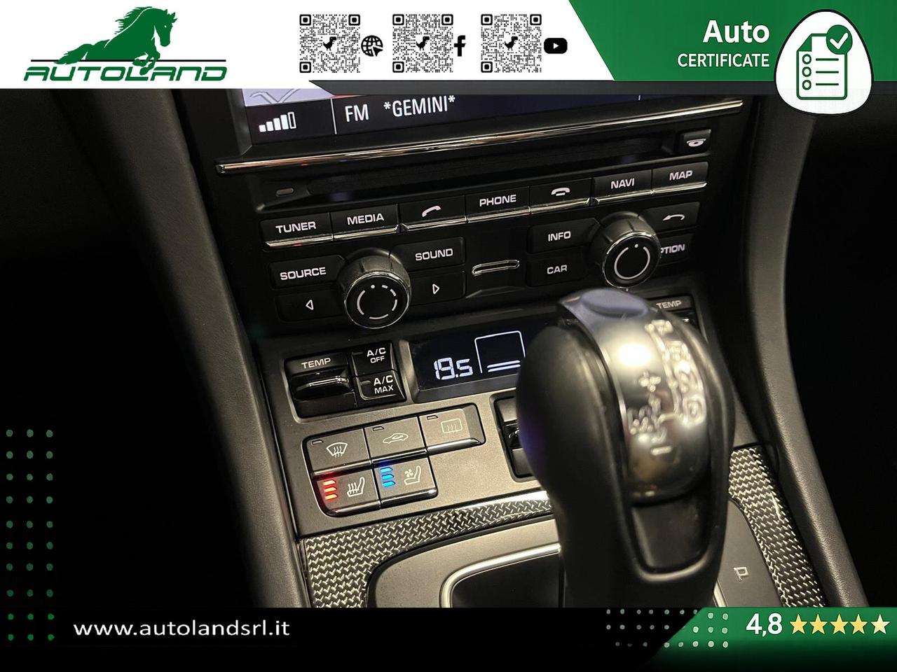 Porsche 991 3.8 Turbo S 560cv PDK *PCCB*SportChrono*AsseSterzante*BOSE*TettoApribile*