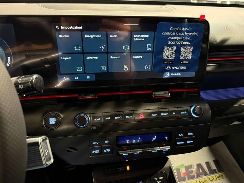Hyundai Kona Kona 5p 1.6 GDI HEV HYBRID DCT 138cv complessivi NLine