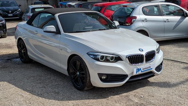 BMW 218 218d Cabrio Advantage 150cv DRIVE MODE NAVIGATORE