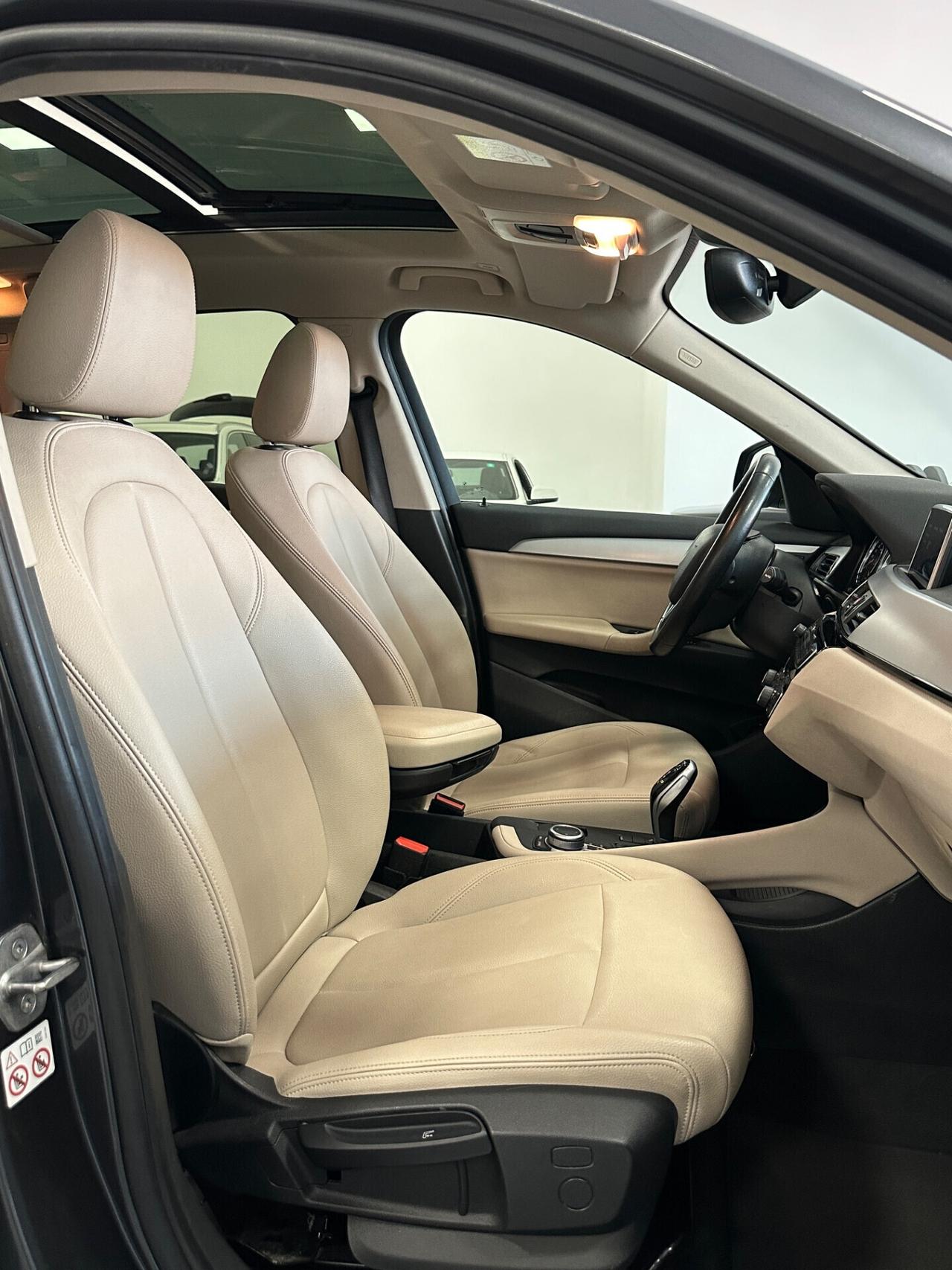 Bmw X1 sDrive18d Tetto*Cambio aut*Pelle*