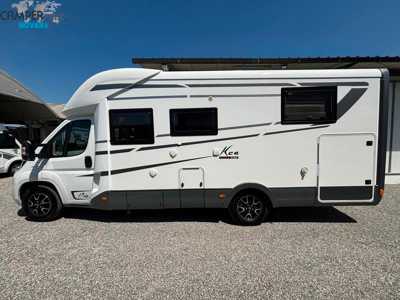 MOBILVETTA KEA TEKNO LINE P68 - SEMINTEGRALE CON LETTO NAUTICO ED AMPIO GARAGE