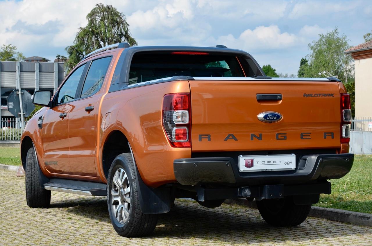 FORD RANGER 3.2 TDCI DOUBLE CAB WILDTRACK 200cv MANUALE, AUTO PRIVATA, UFF ITALIANA, SERVICE FORD, RETROCAMERA, PERMUTE