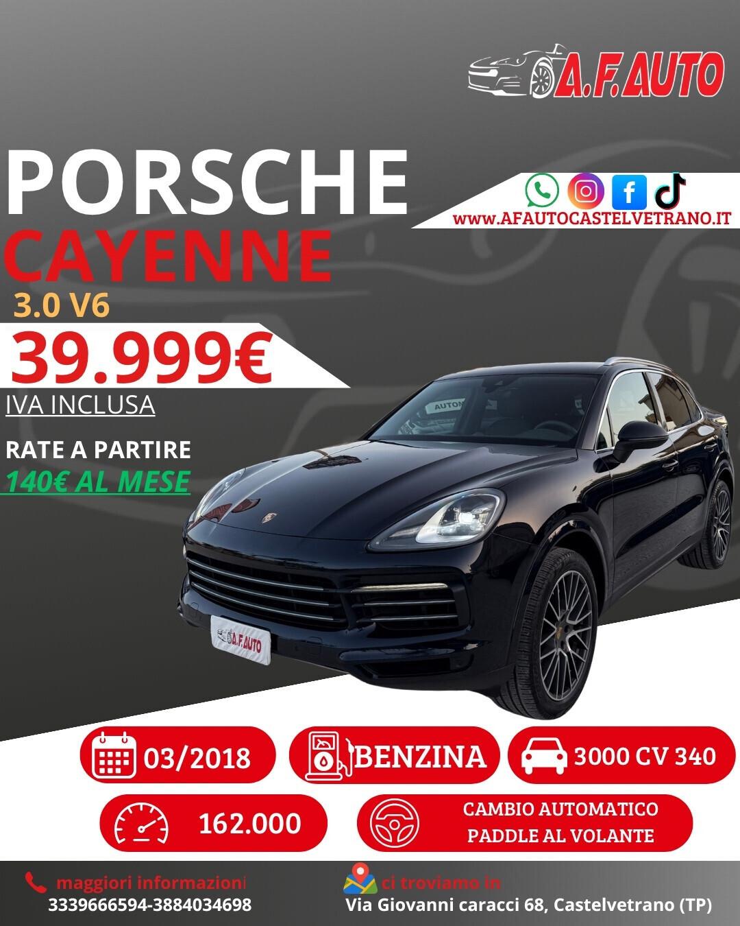 Porsche Cayenne 3.0 V6