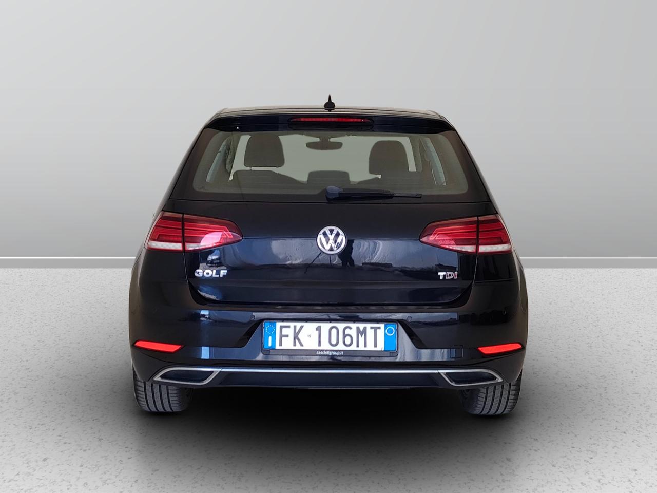 VOLKSWAGEN Golf VII 2017 5p - Golf 5p 1.6 tdi Executive 115cv dsg