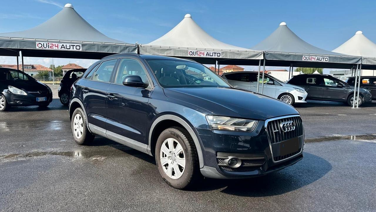 Audi Q3 2.0 TDI 177 CV quattro S tronic UNICO PROPRIETARIO-KM CERTIFICATI