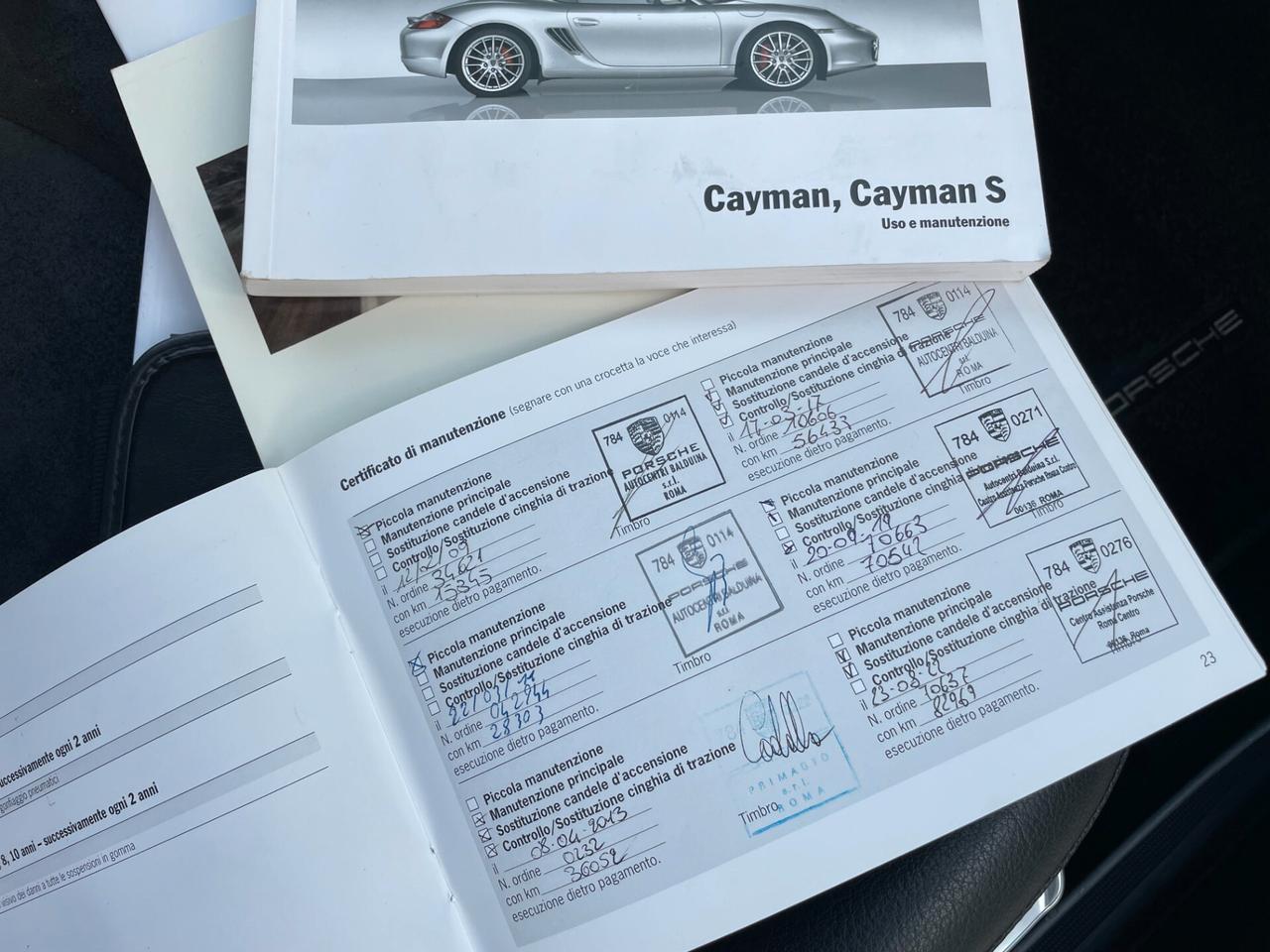 Porsche Cayman 987 2.7 UNICO PROP PERFETTA ! BOOK SERVICE