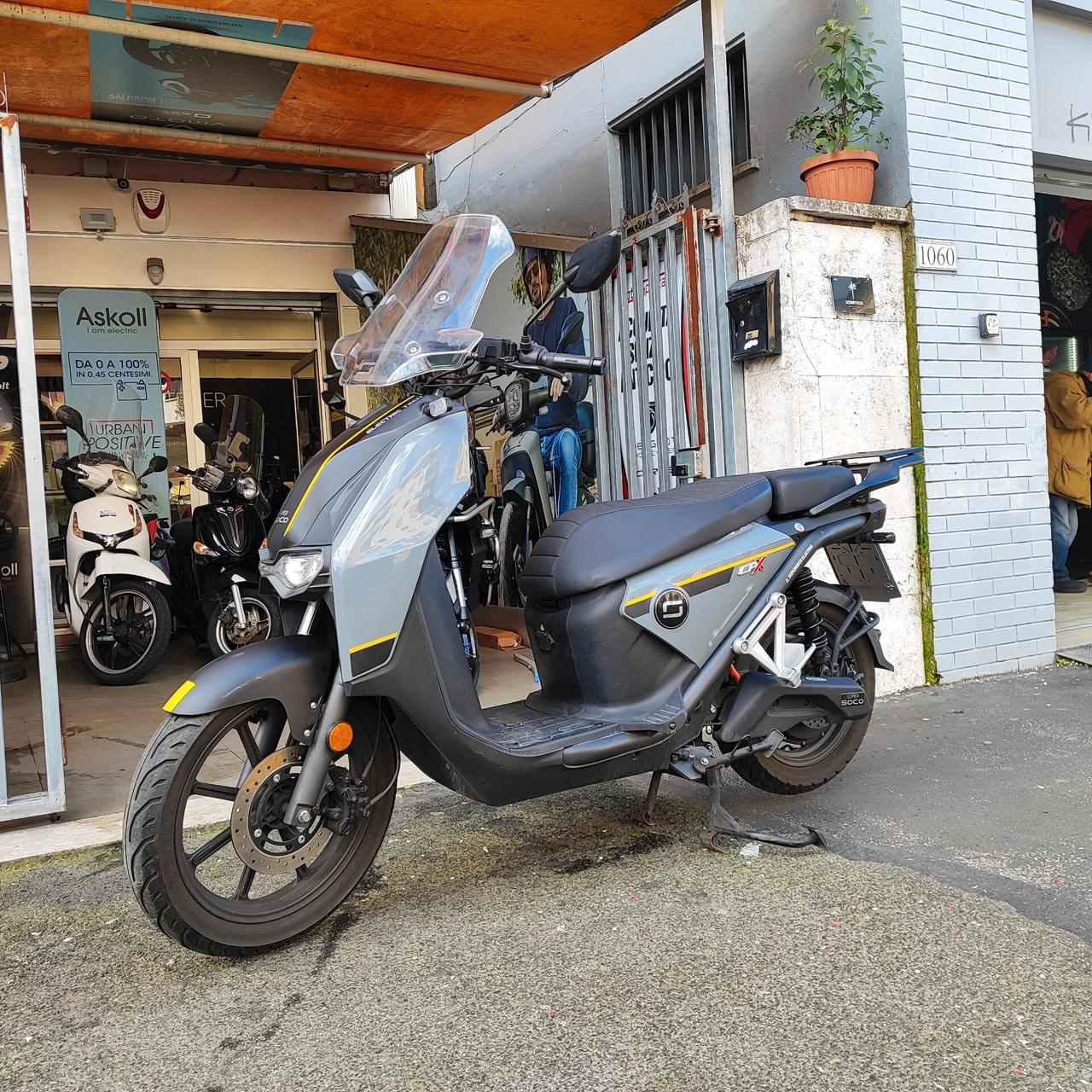 Super Soco CPX 2023 Batteria estraibile Garanzia Concessionario