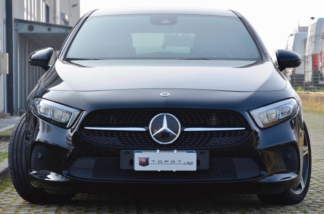 MERCEDES-BENZ A 200d SPORT NIGHT EDITION 150cv AUT, UFF ITALIANA, EURO 6D, NAVI, RETROCAMERA, FULL LED, 18", PERMUTE