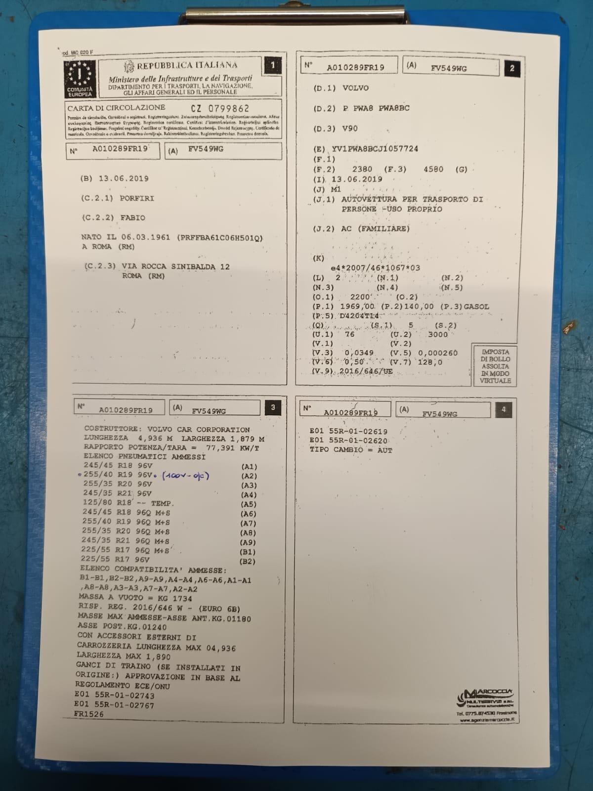 Volvo V90 D4 AWD Geartronic Momentum