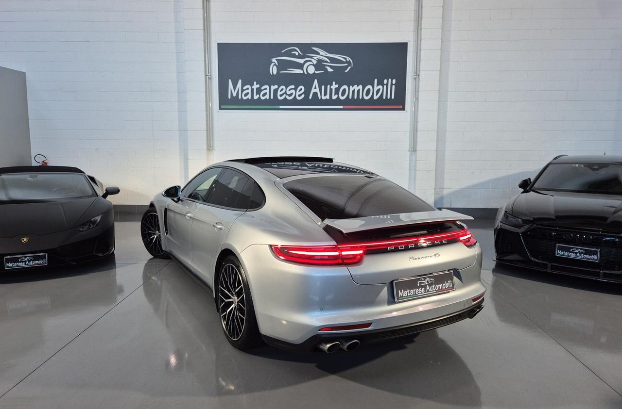 Porsche Panamera 4.0 V8 421cv Tetto PASM FullLed Radar GARANZIA