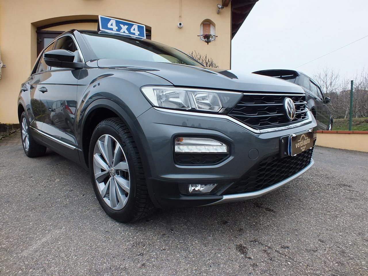 VW T-ROC 2.0 TDI SCR 4MOTION UNIPROPRIETARIO