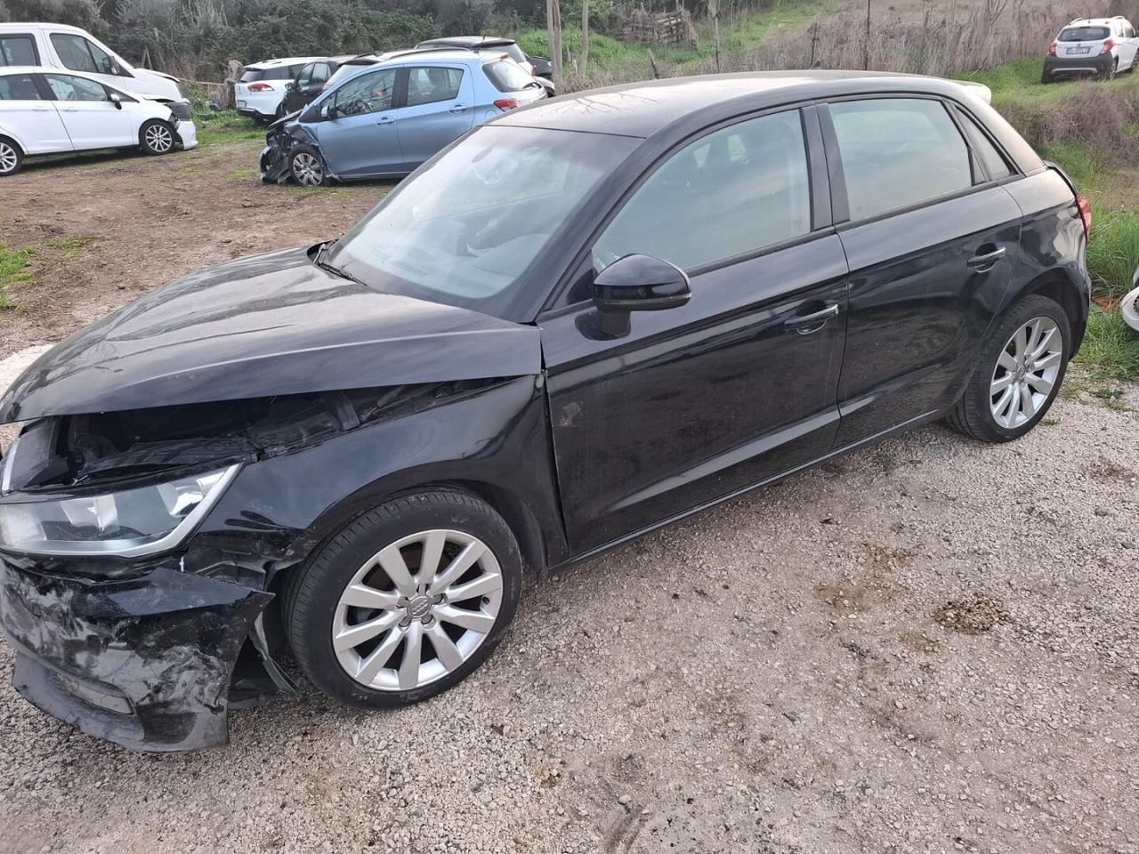 AUDI A1 SPB 1.4 TDI S.TRONIC EURO6 SINISTRATA