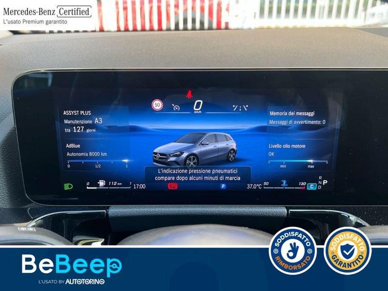 Mercedes-Benz Classe B B 180 D PROGRESSIVE ADVANCED AUTO