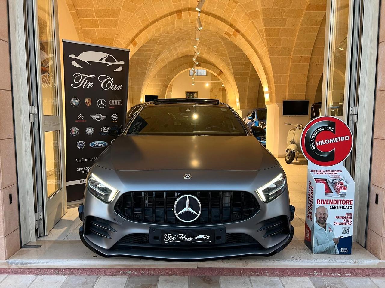 MERCEDES A35 AMG RACE EDITION 2.0 4MATIC 306CV TETTO PELLE NAVI ANNO 2021
