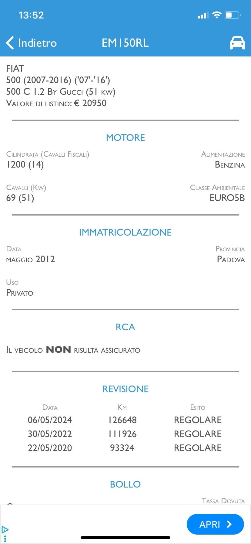 Fiat 500 C 1.2 By Gucci