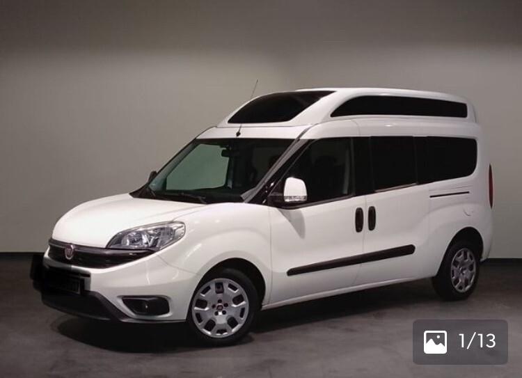 Fiat Doblo XL Maxi 1.6 Diesel Disabili Tetto Alto 2017